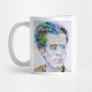 GUSTAV MAHLER watercolor portrait .2 Mug